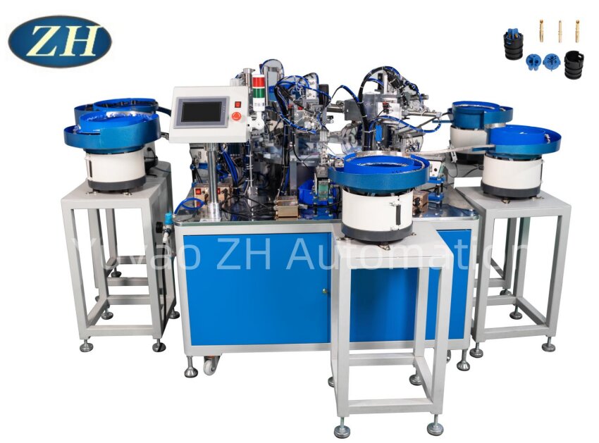 အလိုအလျောက် Pin Insert Assemline မြင့်မားသောတိကျမှန်ကန်မှုကို