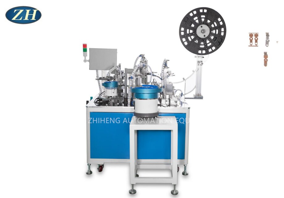 ခါးပတ် riveting စက်လိုင်း၏မြင့်မားသောဒီဂရီ