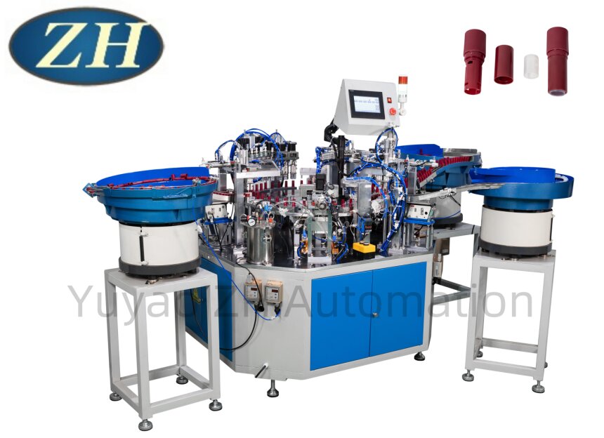 မြင့်မားသောအမြန်နှုန်း Lipstick Tube Filler ၏မြင့်မားသောဒီဂရီ